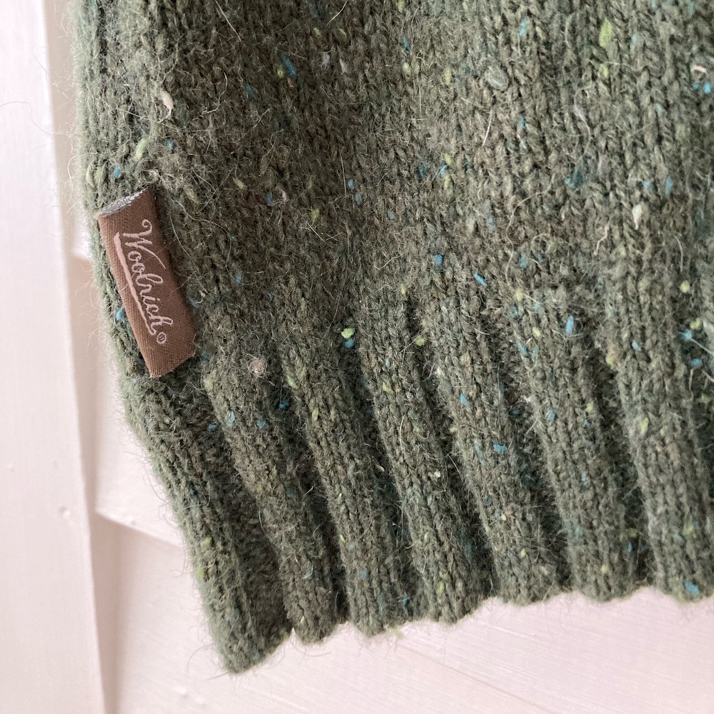 Woolrich | Angora Blend Hooded Sweater Vest Size XL - Picture 7 of 8